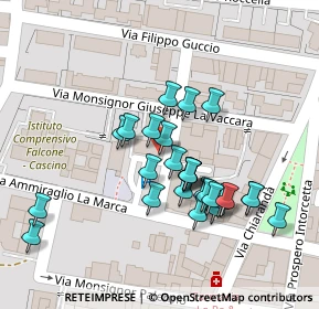 Mappa Via la Marca, 94015 Piazza Armerina EN, Italia (0.05)