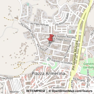 Mappa Via Torquato Tasso, 27, 94015 Piazza Armerina, Enna (Sicilia)