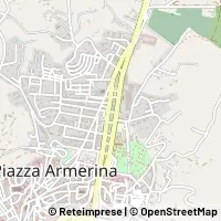 Mapa Piazza Armerina