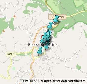 Mappa Via Monsignor Sebastiano Rosso, 94015 Piazza Armerina EN, Italia (0.69111)