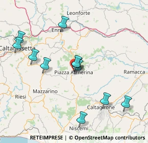 Mappa Via Monsignor Sebastiano Rosso, 94015 Piazza Armerina EN, Italia (17.73545)