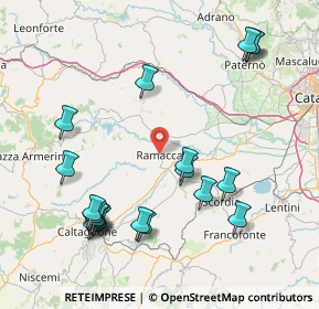 Mappa 95040 Ramacca CT, Italia (20.913)
