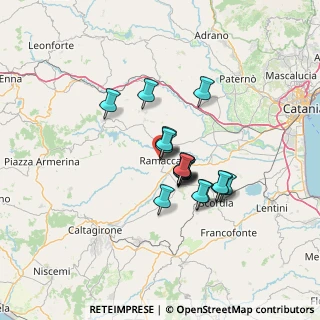 Mappa 95040 Ramacca CT, Italia (10.57444)