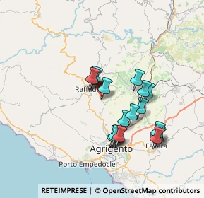 Mappa Via Roma, 92010 Joppolo Giancaxio AG, Italia (7.106)