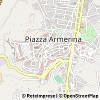 Mapa Piazza Armerina