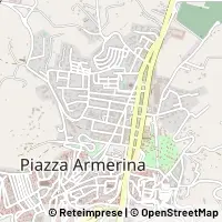 Hartă Piazza Armerina