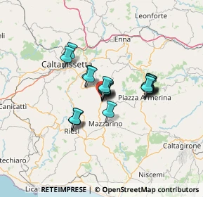 Mappa Strada vicinale, 94012 Barrafranca EN, Italia (10.5175)