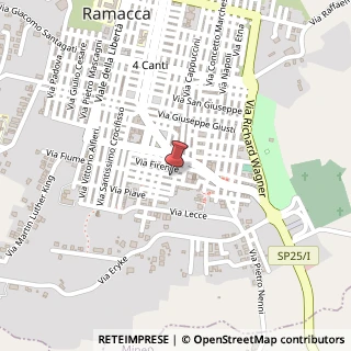 Mappa Via Milano, 5, 95040 Ramacca, Catania (Sicilia)