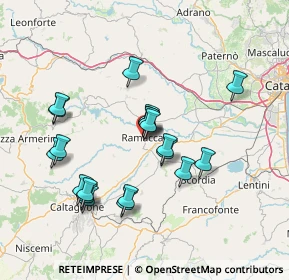Mappa Via Enrico Fermi, 95040 Ramacca CT, Italia (15.358)