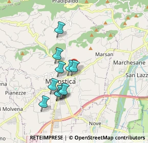 Mappa Via G. P. Matteazzi, 36063 Marostica VI, Italia (1.44727)