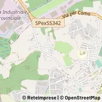 Hartă Lurago d'Erba