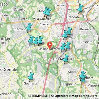 Mappa Via G. Garibaldi, 22070 Cassina Rizzardi CO, Italia (2.23188)