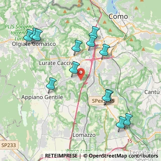 Mappa Via G. Garibaldi, 22070 Cassina Rizzardi CO, Italia (4.50692)