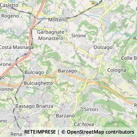 Mappa Barzago