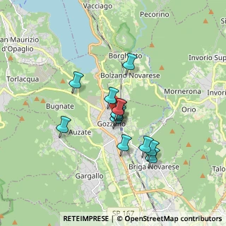 Mappa Via Per Bolzano, 28024 Gozzano NO, Italia (1.26615)