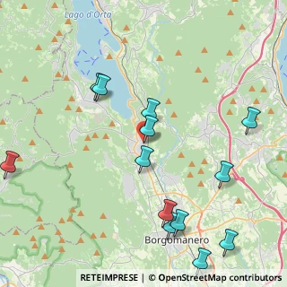 Mappa Via Per Bolzano, 28024 Gozzano NO, Italia (4.93231)