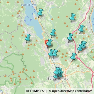 Mappa Via Per Bolzano, 28024 Gozzano NO, Italia (4.5155)