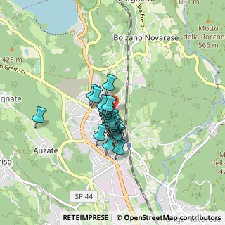 Mappa Via Per Bolzano, 28024 Gozzano NO, Italia (0.519)