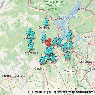 Mappa Via Per Bolzano, 28024 Gozzano NO, Italia (11.2035)
