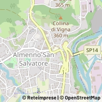Térkép Almenno San Salvatore