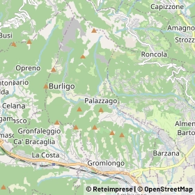 Mappa Palazzago
