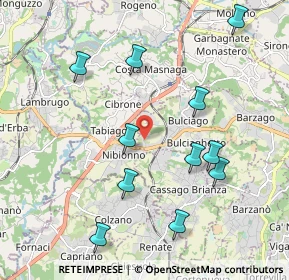 Mappa Via Campolasco, 23892 Bulciago LC, Italia (2.12545)