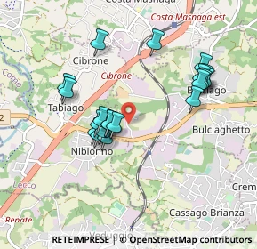 Mappa Via Campolasco, 23892 Bulciago LC, Italia (0.832)