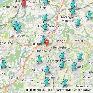 Mappa Via Campolasco, 23892 Bulciago LC, Italia (3.0675)