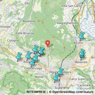 Mappa Via Raffaello Sanzio, 23889 Santa Maria Hoè LC, Italia (2.36167)