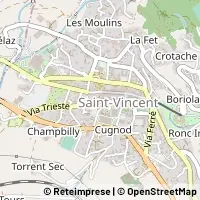 Map Saint-Vincent