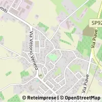 Map Maserada sul Piave