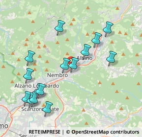 Mappa Via Antonio, 24027 Nembro BG, Italia (4.28067)