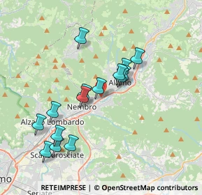 Mappa Via Antonio, 24027 Nembro BG, Italia (3.40667)