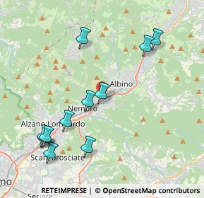 Mappa Via Antonio, 24027 Nembro BG, Italia (4.41182)