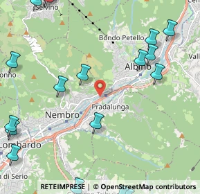 Mappa Via Antonio, 24027 Nembro BG, Italia (3.2495)