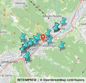 Mappa Via Antonio, 24027 Nembro BG, Italia (1.52579)