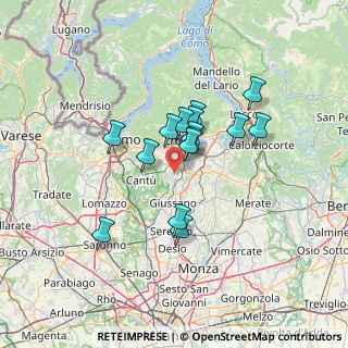 Mappa Via Nazario Sauro, 22040 Lurago D'erba CO, Italia (10.254)