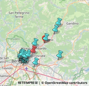 Mappa Via A. Fassi, 24027 Nembro BG, Italia (8.5705)