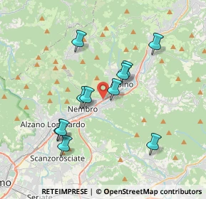 Mappa Via A. Fassi, 24027 Nembro BG, Italia (3.33727)