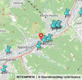 Mappa Via A. Fassi, 24027 Nembro BG, Italia (2.20545)