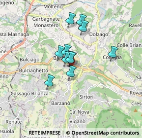 Mappa Via Don G. dell'Acqua, 23890 Barzago LC, Italia (1.18818)