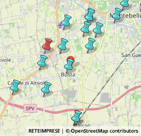 Mappa Via Pracolin, 31044 Montebelluna TV, Italia (2.29938)