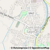 Mapa Concordia Sagittaria