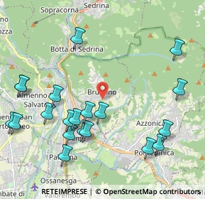 Mappa Via Giovanni Bertuletti, 24018 Villa d'Almè BG, Italia (2.4435)