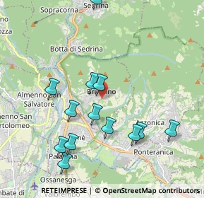 Mappa Via Giovanni Bertuletti, 24018 Villa d'Almè BG, Italia (2.01154)