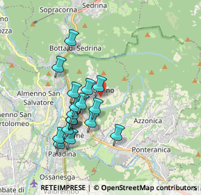 Mappa Via Giovanni Bertuletti, 24018 Villa d'Almè BG, Italia (1.63222)