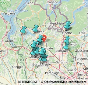 Mappa Via Alcide De Gasperi, 21043 Castiglione Olona VA, Italia (12.2775)