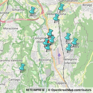 Mappa Via Alcide De Gasperi, 21043 Castiglione Olona VA, Italia (1.74917)