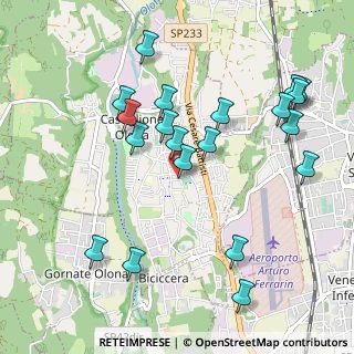 Mappa Via Alcide De Gasperi, 21043 Castiglione Olona VA, Italia (1.0635)