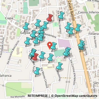 Mappa Via Alcide De Gasperi, 21043 Castiglione Olona VA, Italia (0.22567)